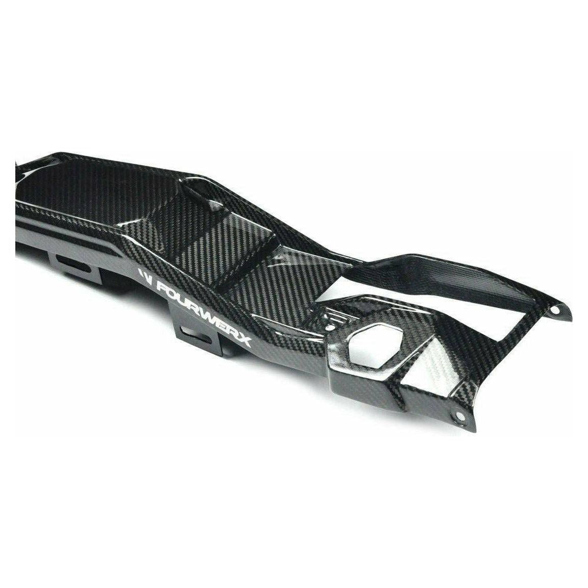 Can Am X3 Carbon Fiber Center Console (No Cup Holders) | FourWerx