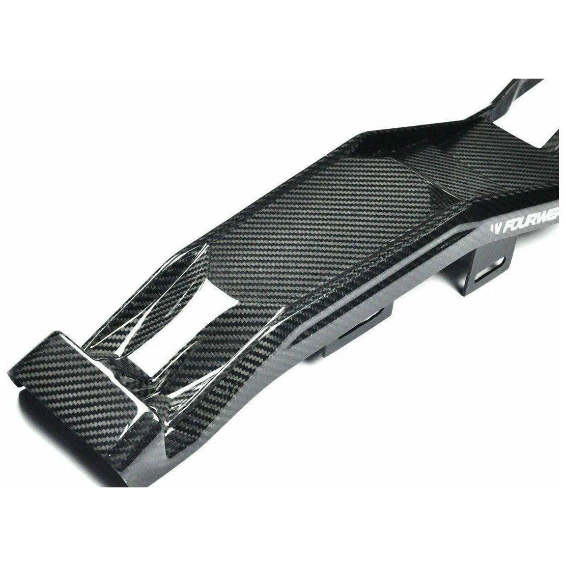 Can Am X3 Carbon Fiber Center Console (No Cup Holders) | FourWerx