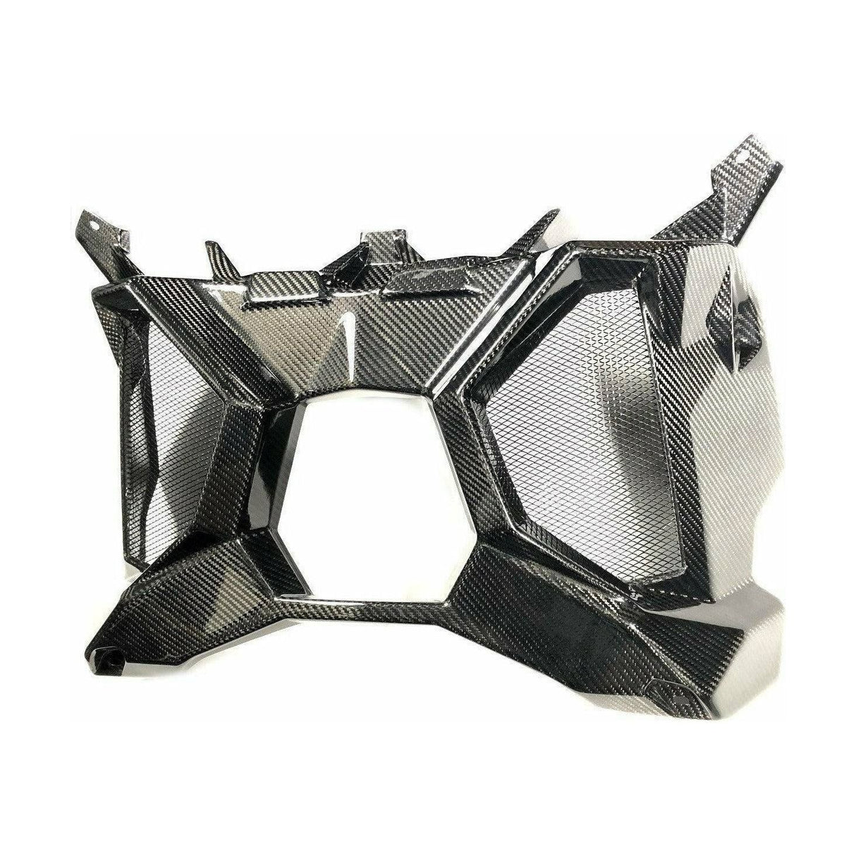 Can Am X3 Carbon Fiber Exhaust Surround / Rear Shroud | FourWerx