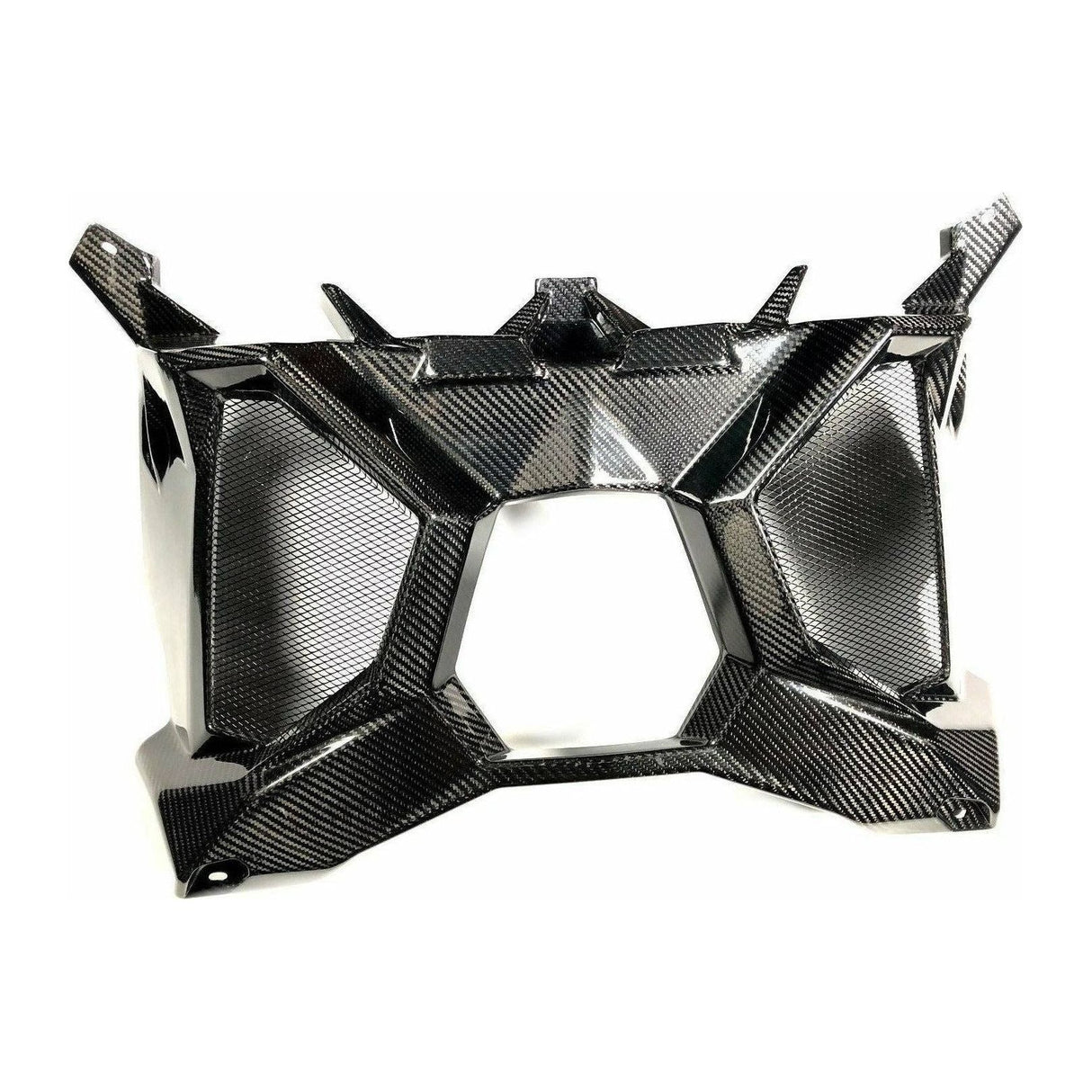 Can Am X3 Carbon Fiber Exhaust Surround / Rear Shroud | FourWerx