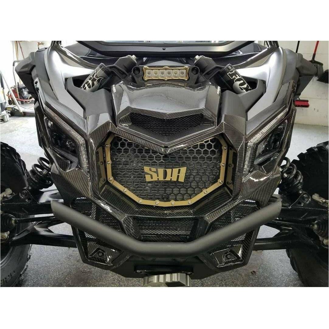 Can Am X3 Carbon Fiber Front Fascia | FourWerx