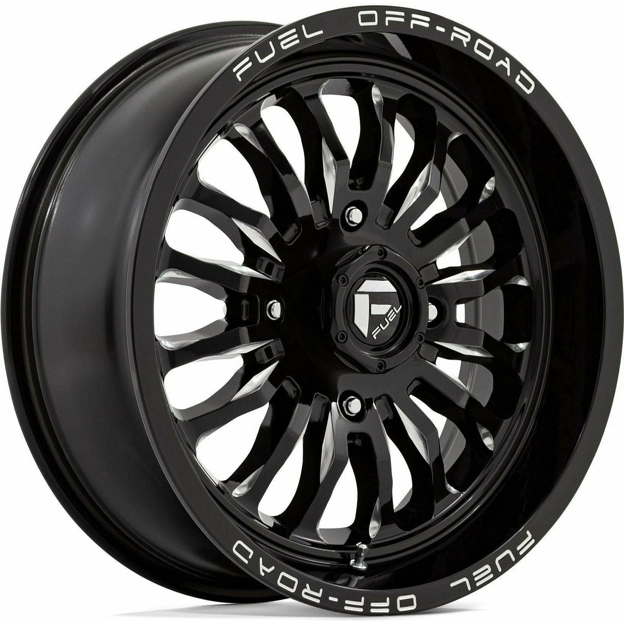 Fuel Off Road D821 Arc Wheel (Gloss Black Milled)