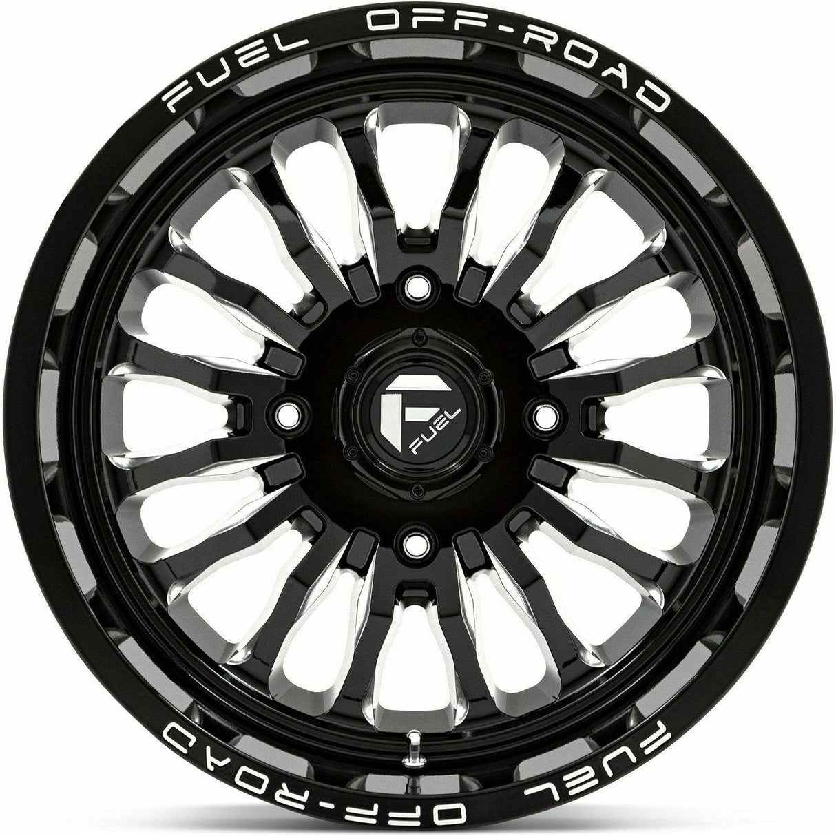 Fuel Off Road D821 Arc Wheel (Gloss Black Milled)