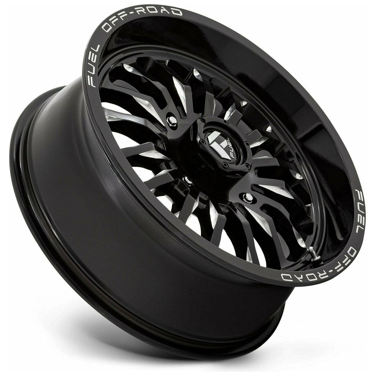 Fuel Off Road D821 Arc Wheel (Gloss Black Milled)