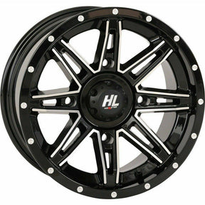 High Lifter HL22 Wheel (Gloss Black/Machined)