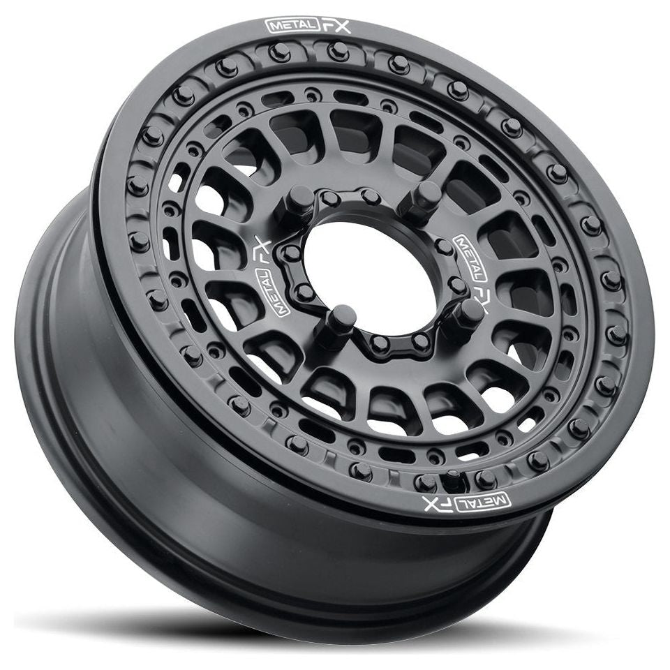 Hitman Beadlock Wheel (Satin Black) | Metal FX Offroad