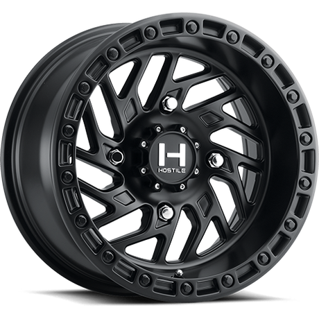 H116 Jigsaw UTV Wheel (Satin Black) - Kombustion Motorsports