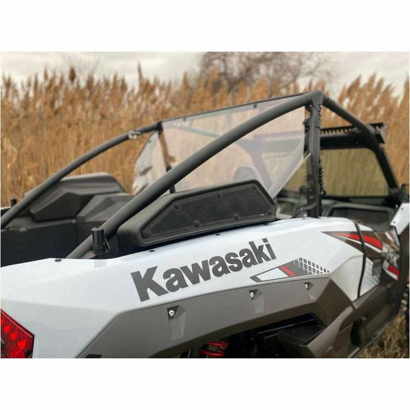 Extreme Metal Products Kawasaki Teryx KRX 1000 Hard Coated Rear Windshield