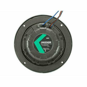 Kicker 6.5" All Weather Coaxial Speakers with LED Lighting