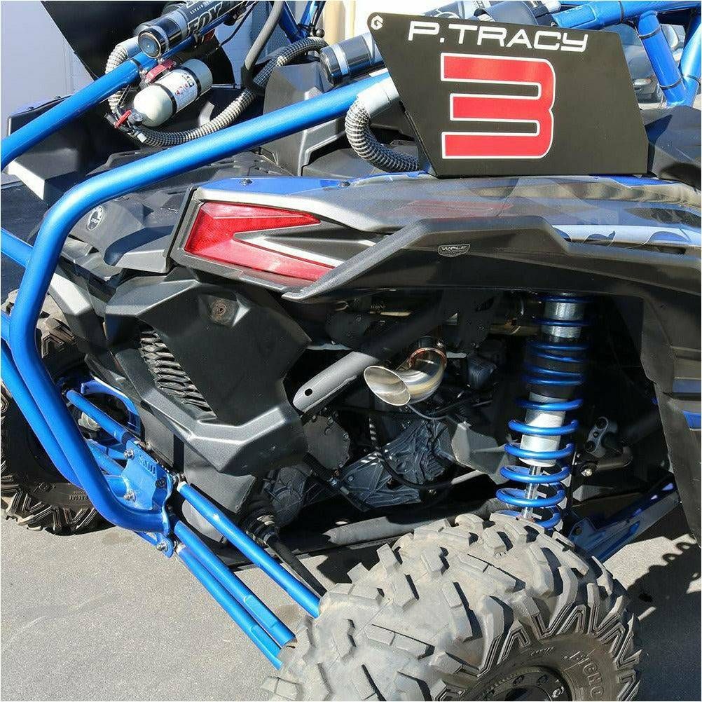 Can Am X3 "Shocker" Electric Side Dump Race Bypass Pipe | Evolution Powersports