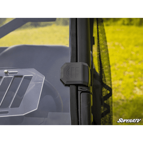 Polaris Ranger XP 1000 Scratch Resistant Vented Full Windshield - Kombustion Motorsports