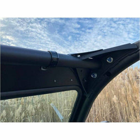 Extreme Metal Products Kawasaki KRX Laminated Glass Windshield with vents (DOT Rated)