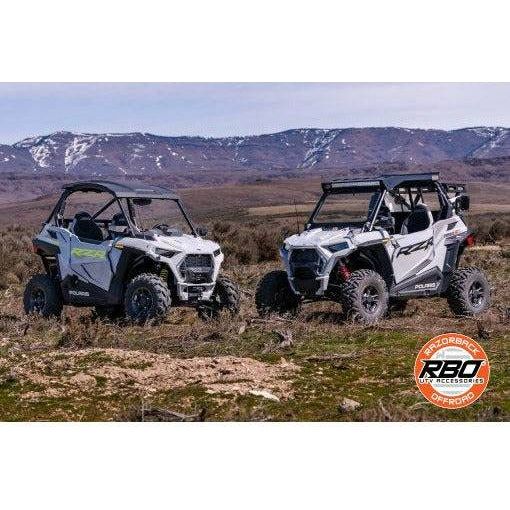 Razorback Offroad Polaris RZR Trail Windshield & Roof Baja Package - Kombustion Motorsports