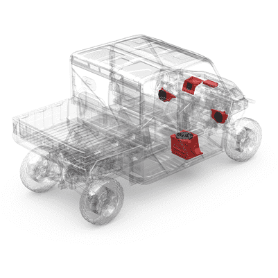 Rockford Fosgate Polaris Ranger (2018+) Stage 3 Audio System - Kombustion Motorsports