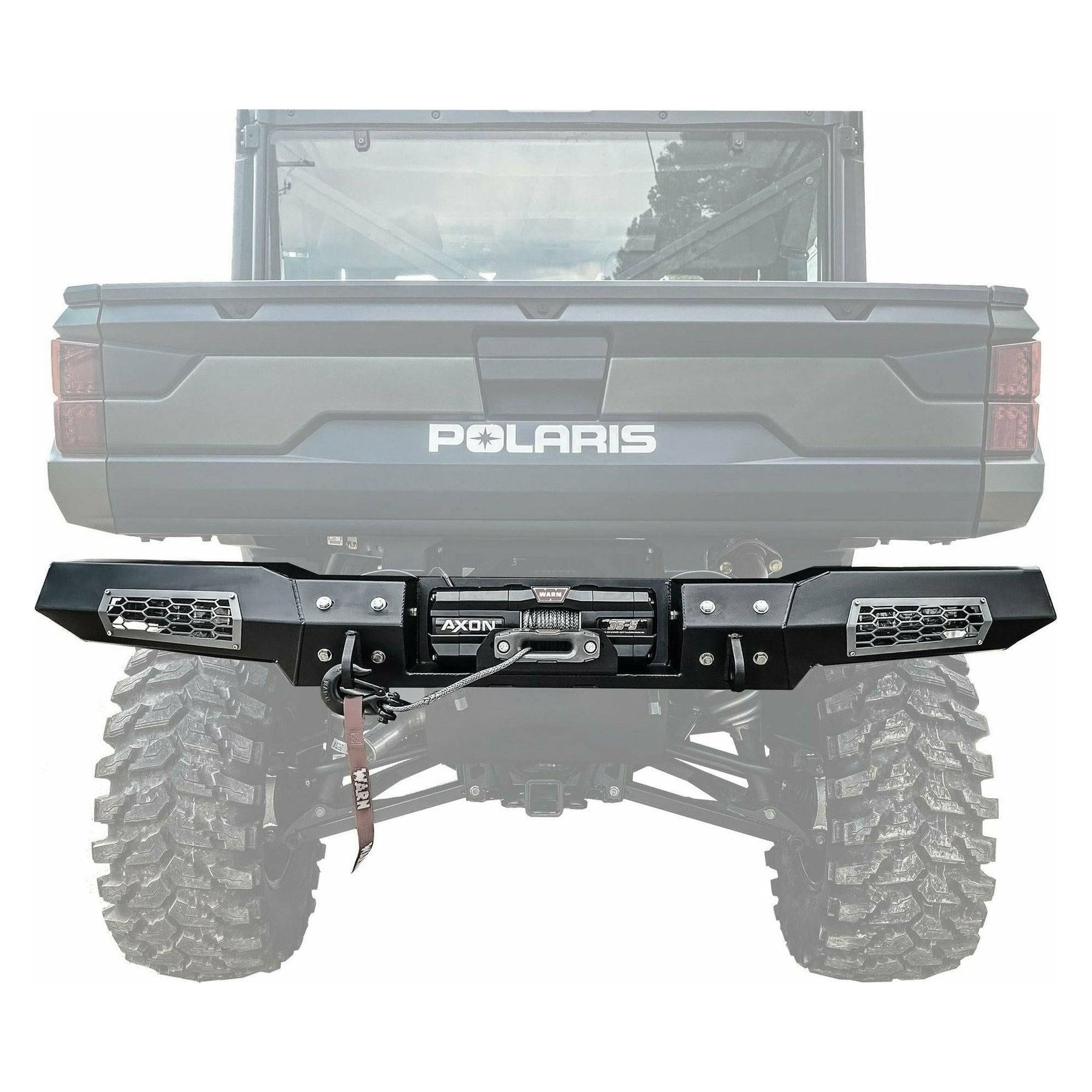 Thumper Fab Polaris Ranger Rear Winch Bumper Elite Edition