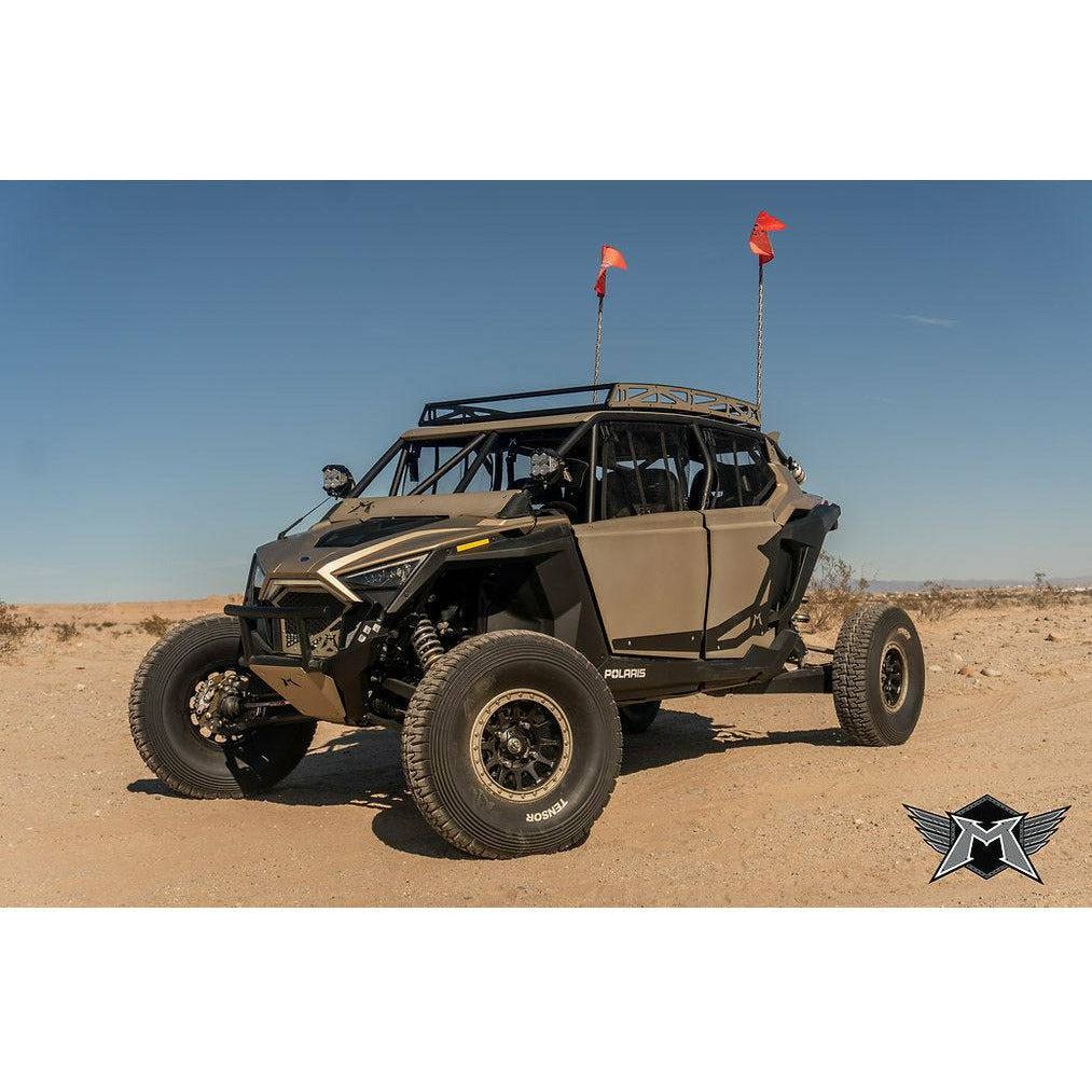 Madigan Motorsports Polaris RZR PRO 4-Seat Bolt On Door Kit - Kombustion Motorsports