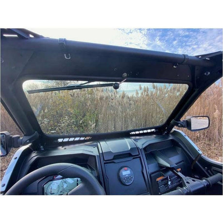 Kawasaki KRX Vented Glass Windshield | Extreme Metal Products