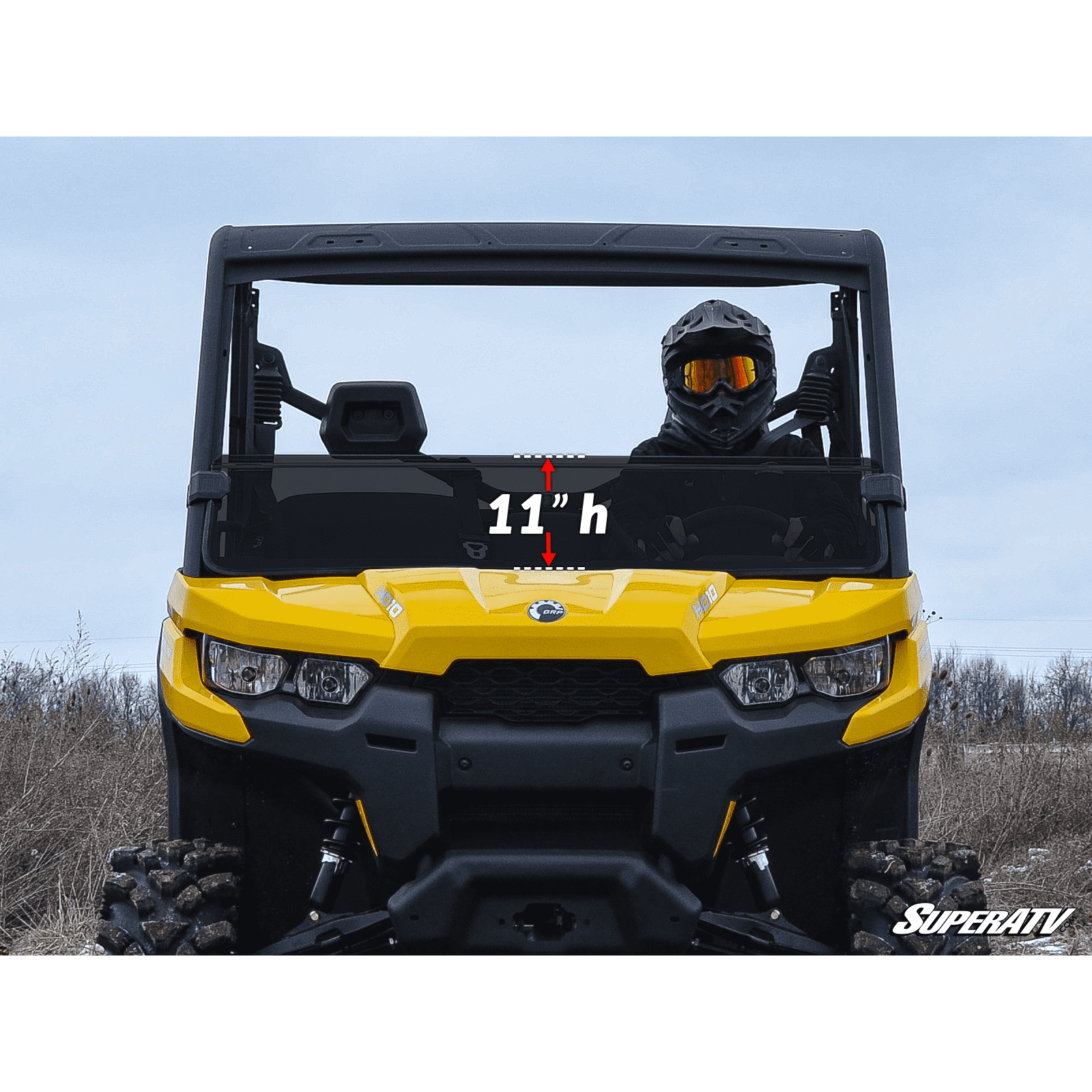 Can Am Defender Half Windshield | SuperATV