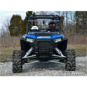 Polaris RZR XP Turbo Scratch Resistant Flip Windshield | SuperATV