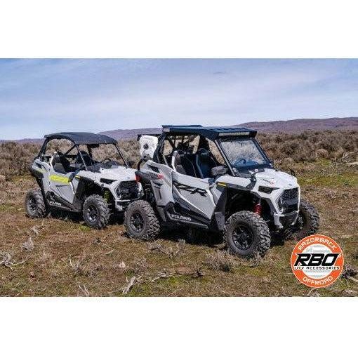 Razorback Offroad Polaris RZR Trail Windshield & Roof Baja Package - Kombustion Motorsports