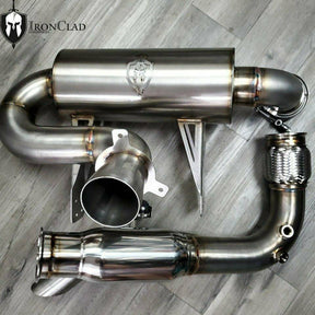 IronClad Industries Can Am Maverick X3 Reaper Valved Exhaust Resonated