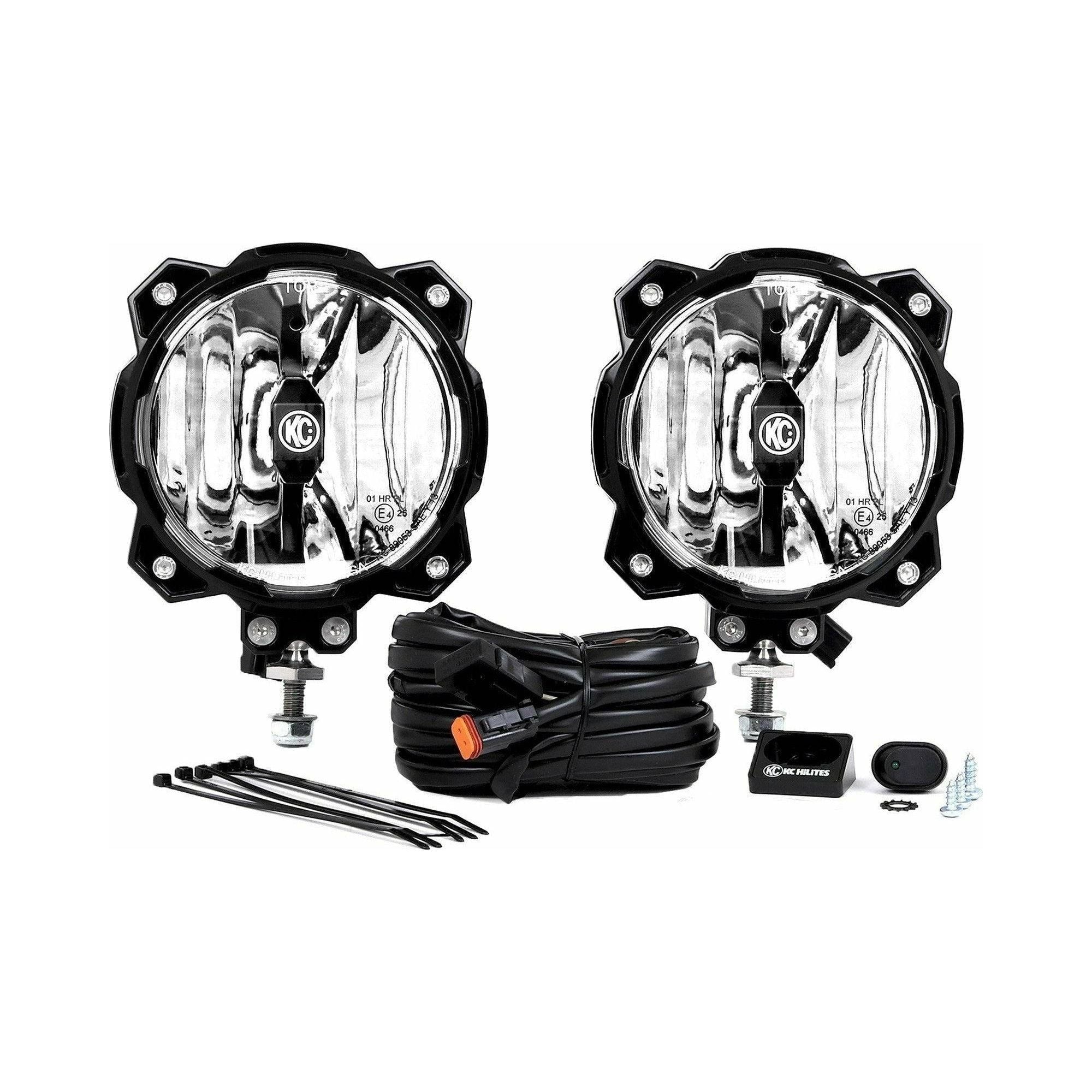 6" Pro6 Gravity LED Light System (Pair) | KC HiLites