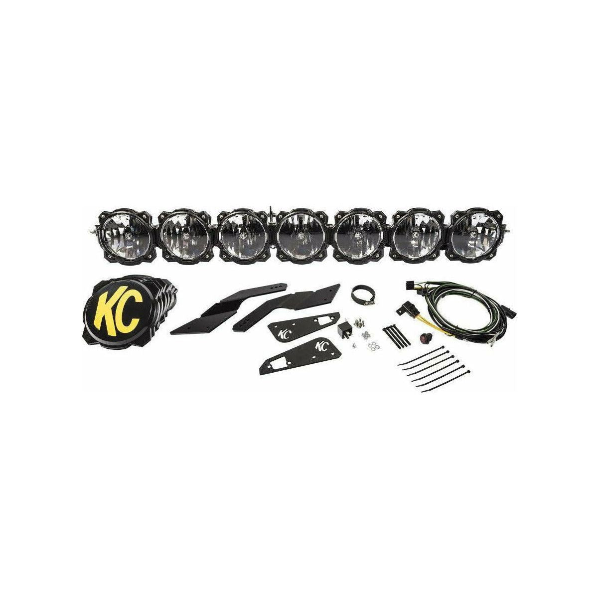 KC HiLites Can Am Maverick X3 (2017-2019) 45" Pro6 Gravity LED Light Bar System (Combo Beam)