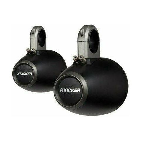 Kicker 6.5" Weatherproof Cage Mount Speaker Enclosures (Pair)