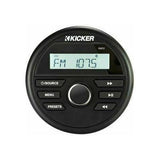 Kicker KMC2 Bluetooth Head Unit (Round)