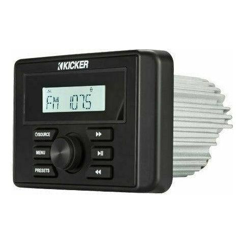 Kicker KMC3 Bluetooth Head Unit (Square)