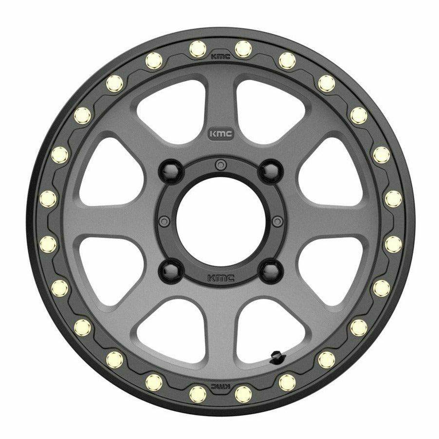 KMC KS234 Addict 2 Beadlock Wheel (Satin Gray)