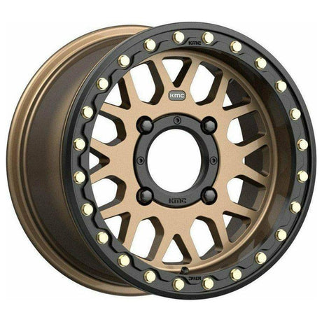 KS235 Grenade Beadlock Wheel (Satin Bronze) | KMC