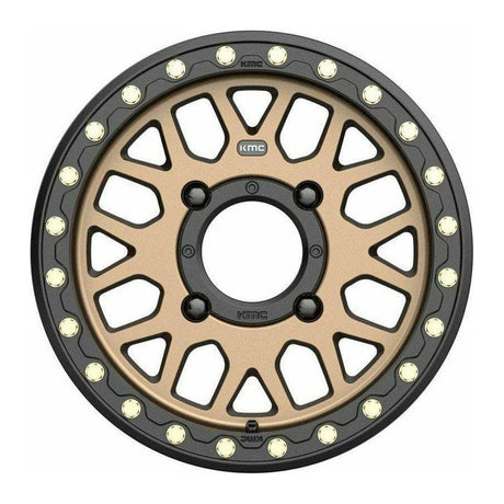 KS235 Grenade Beadlock Wheel (Satin Bronze) | KMC