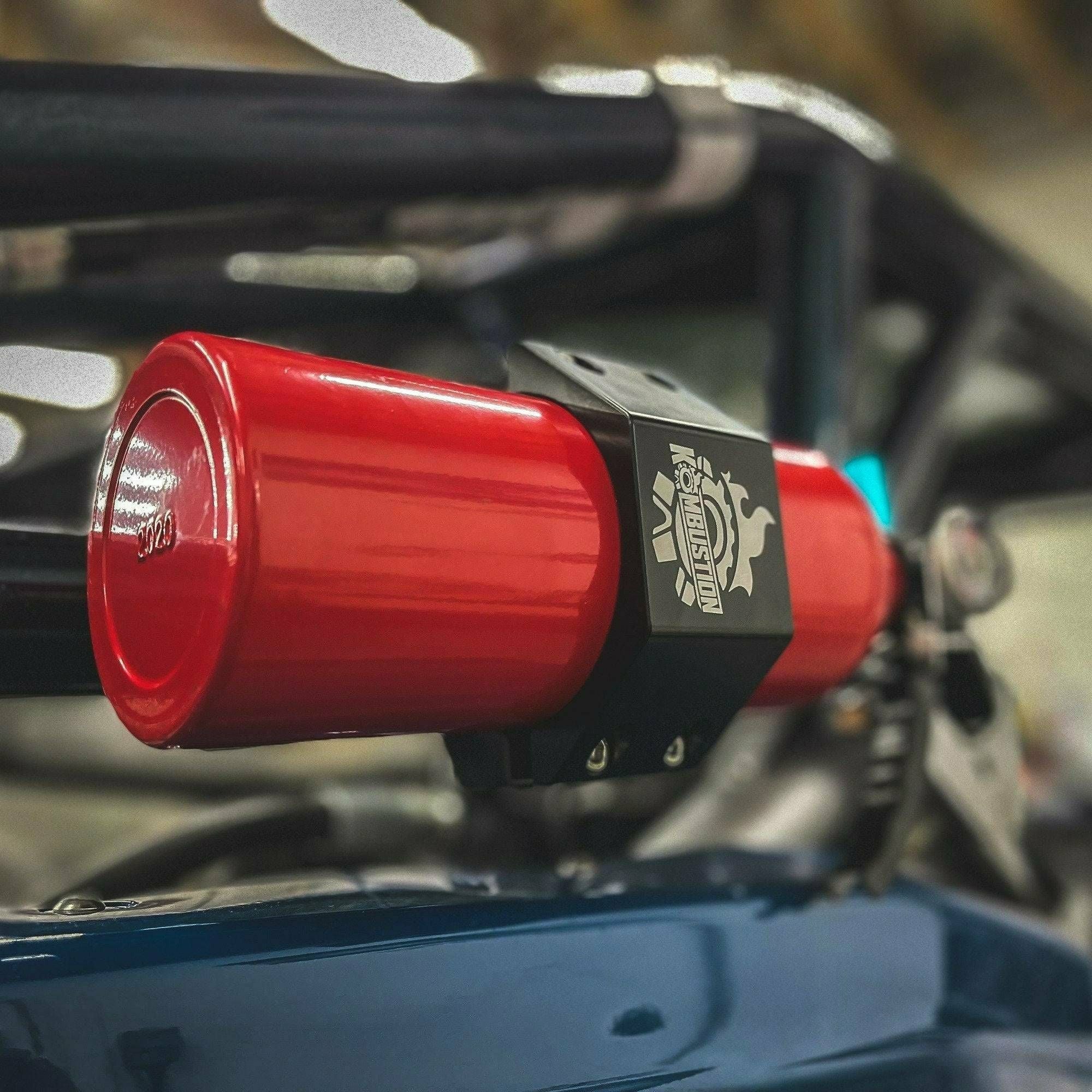 Quick Release Fire Extinguisher Mount | Kombustion Motorsports