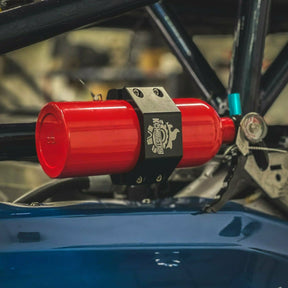 Quick Release Fire Extinguisher Mount - Kombustion Motorsports