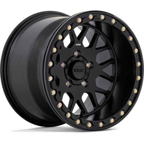 KS235 Grenade Beadlock Wheel (Satin Black) | KMC