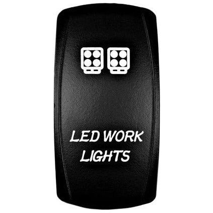 LED Work Lights Rocker Switch