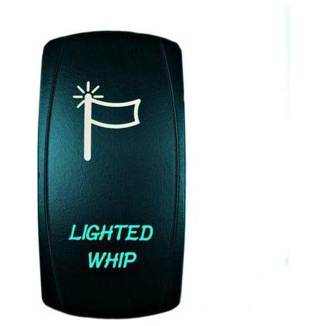 Lighted Whip Rocker Switch