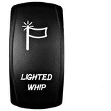 Lighted Whip Rocker Switch