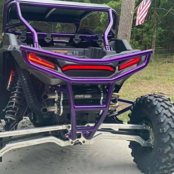 LW Fab Polaris RZR XP 1000 / Turbo (2019+) Rear Bumper