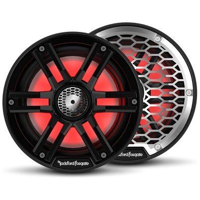 M2 6.5" Color Optix Marine 2-Way Speakers (Black)
