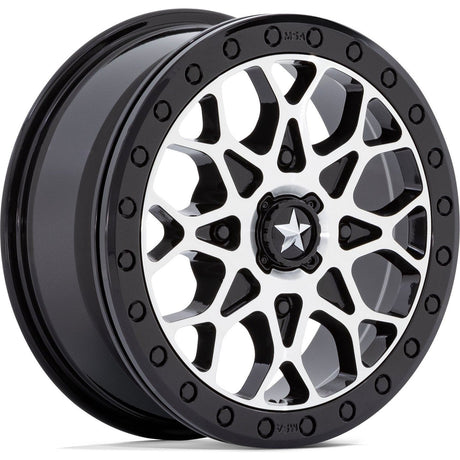 M48 Portal Beadlock Wheel (Gloss Black Machined)