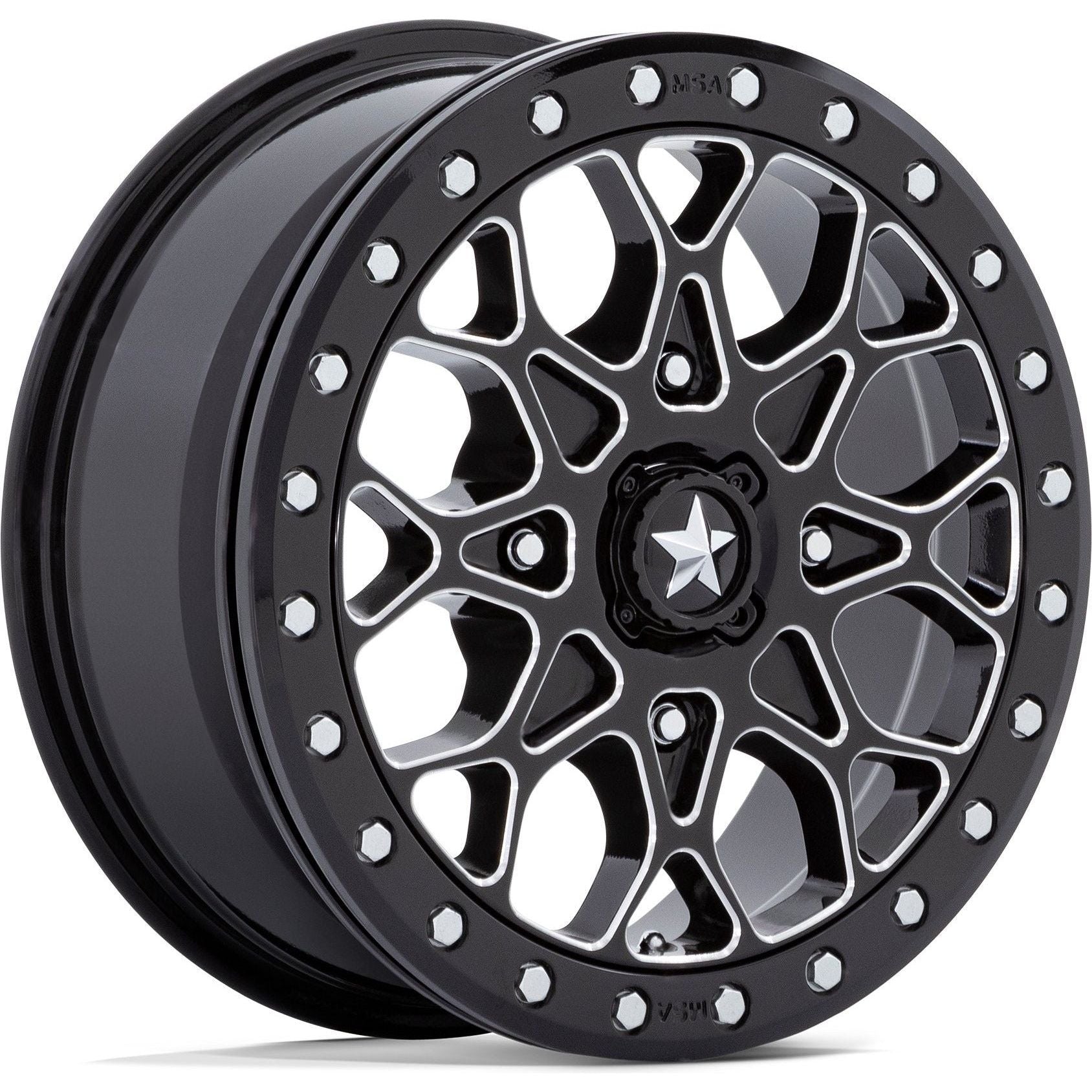 M48 Portal Beadlock Wheel (Gloss Black Milled)