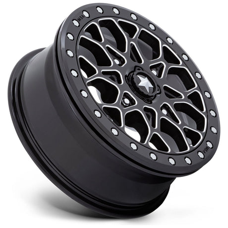 M48 Portal Beadlock Wheel (Gloss Black Milled)