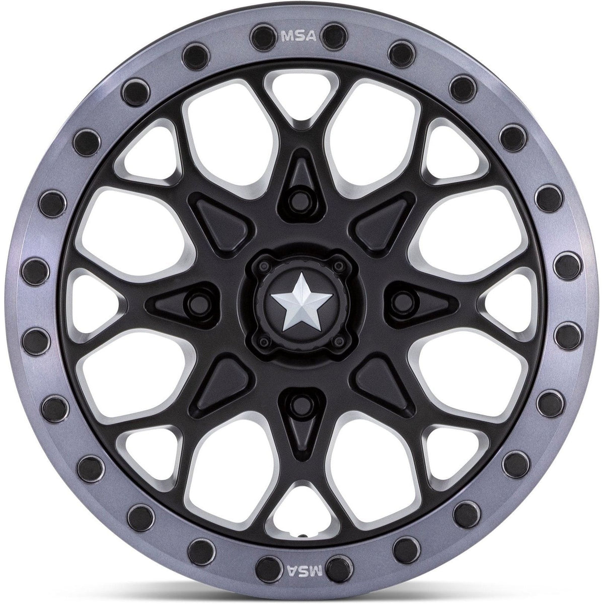 M48 Portal Beadlock Wheel (Satin Black)