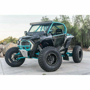 Madigan Motorsports Polaris RZR (2-Seat) Stock Point Raw Roll Cage with Roof