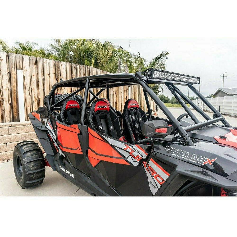 Polaris RZR 4 Raw Roll Cage with Roof | Madigan Motorsports