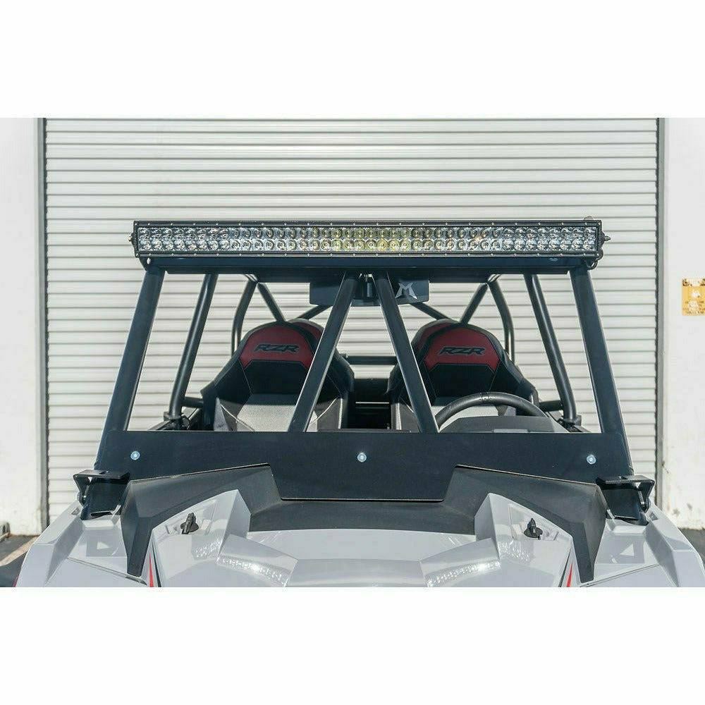 Madigan Motorsports Polaris RZR (4-Seat) Stock Point Raw Roll Cage with Roof