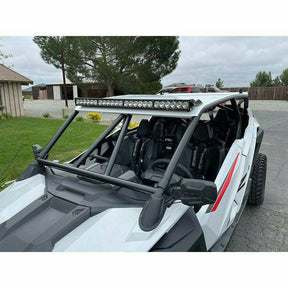 Madigan Motorsports Polaris RZR PRO XP (4-Seat) Roll Cage with Roof (Raw)