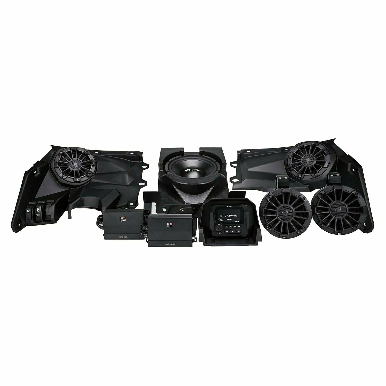 Can Am X3 Stage 5 Audio System | MB Quart